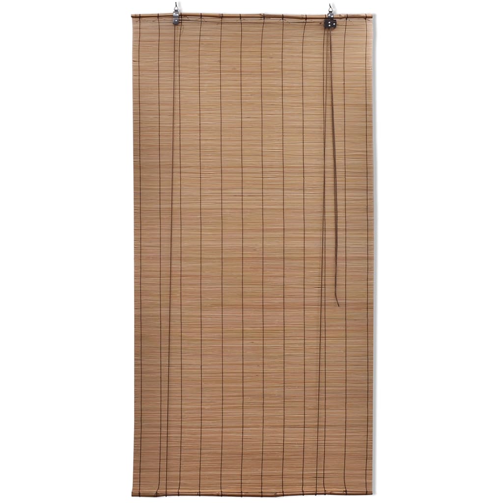 Tende a Rullo in BambÃƒÆ’Ã‚Â¹ Marrone 140x160 cm