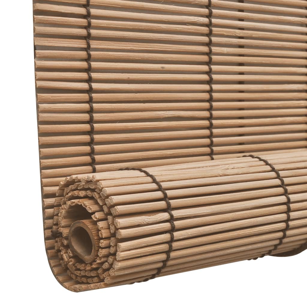 Tende a Rullo in BambÃƒÆ’Ã‚Â¹ Marrone 140x160 cm