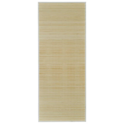 Tappeto Rettangolare in BambÃ¹ Naturale 80 x 300 cm