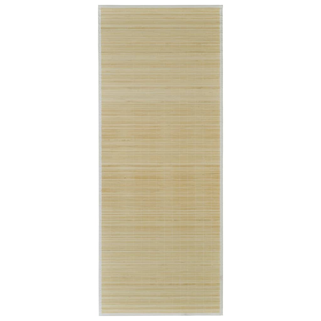 Tappeto Rettangolare in BambÃ¹ Naturale 120 x 180 cm