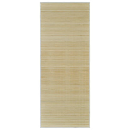 Tappeto Rettangolare in BambÃ¹ Naturale 120 x 180 cm
