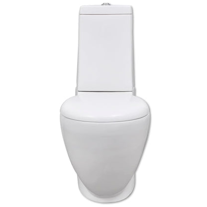 Set Toilette e BidÃƒÂ¨ in Ceramica Bianca
