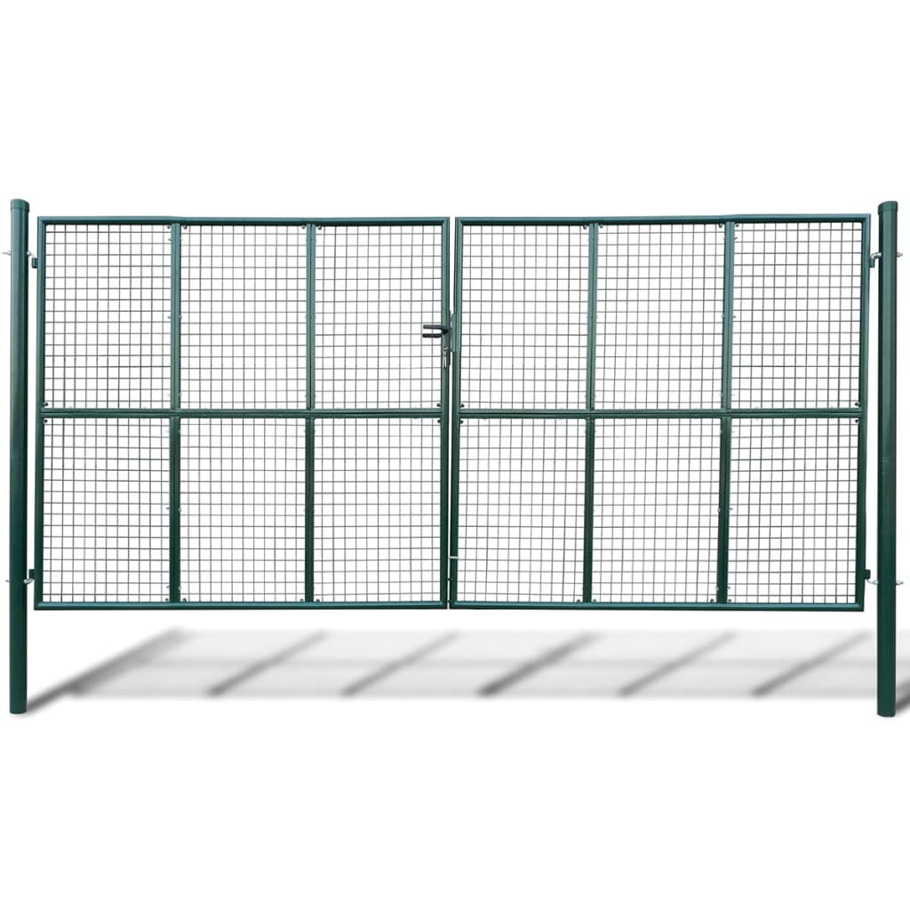 Cancello in Rete per Giardino 415 x 225 cm / 400 x 175 cm