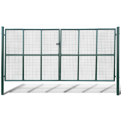 Cancello in Rete per Giardino 415 x 225 cm / 400 x 175 cm