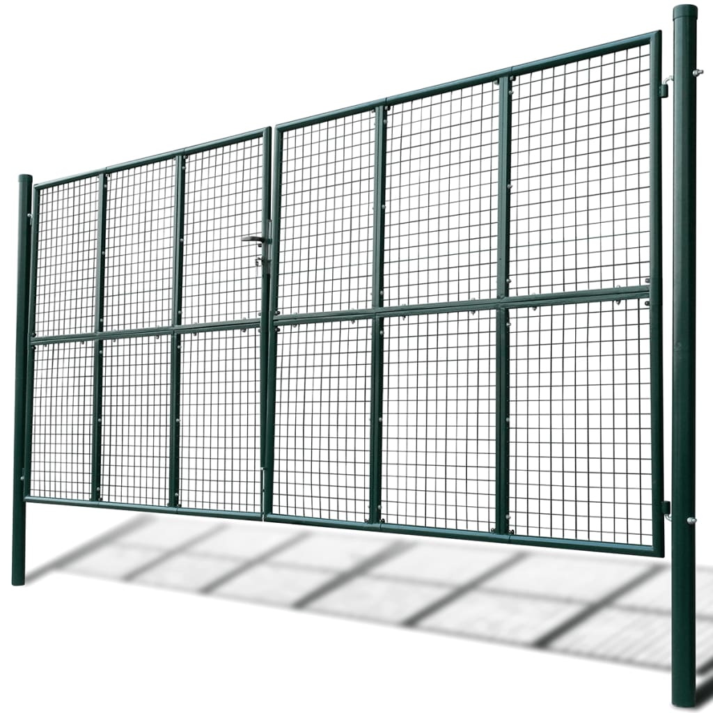 Cancello in Rete per Giardino 415 x 225 cm / 400 x 175 cm