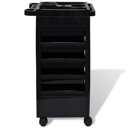 Trolley Portautensili Parrucchiere in Plastica con Ruote
