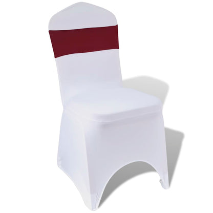 Fascia Elasticizzata BordÃƒÂ² Decorativa Sedia con Fibbia Diamante 25 pz