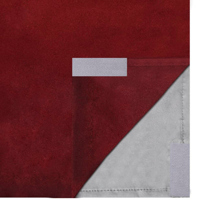 Tende Oscuranti 2 Strati 2 pz 140 x 245 cm Bordeaux
