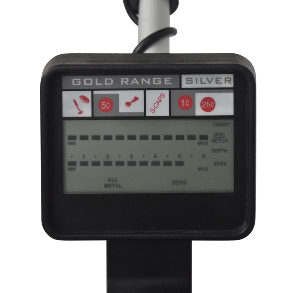 Metal Detector 20 cm ProfonditÃ  300 cm Schermo LCD