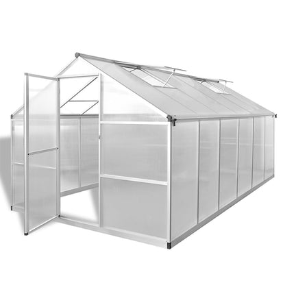 Serra in Alluminio Rinforzato con Telaio di Base 9,025 mÂ²