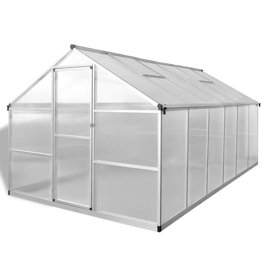 Serra in Alluminio Rinforzato con Telaio di Base 9,025 mÂ²