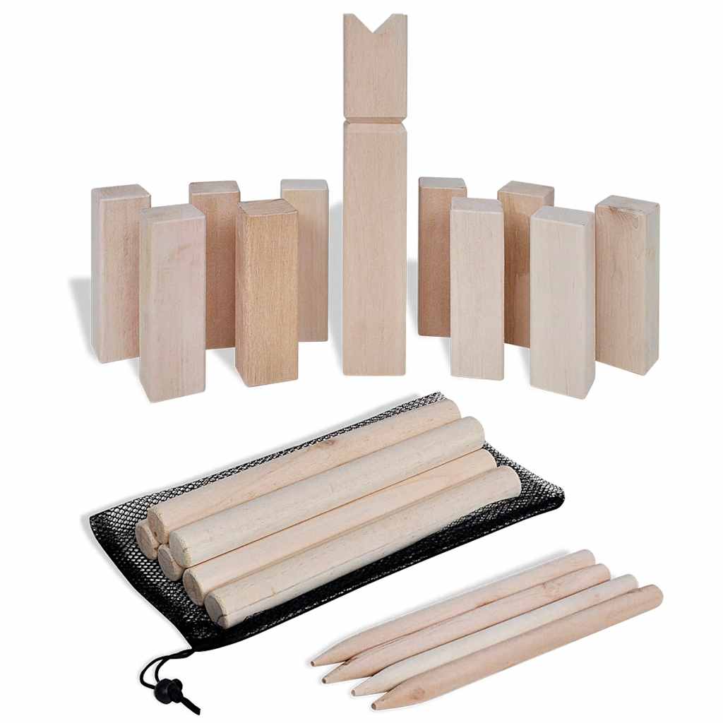 Set Kubb gioco dei vichingi