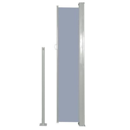 Tenda da Sole Laterale Retrattile 160 x 300 cm Grigio