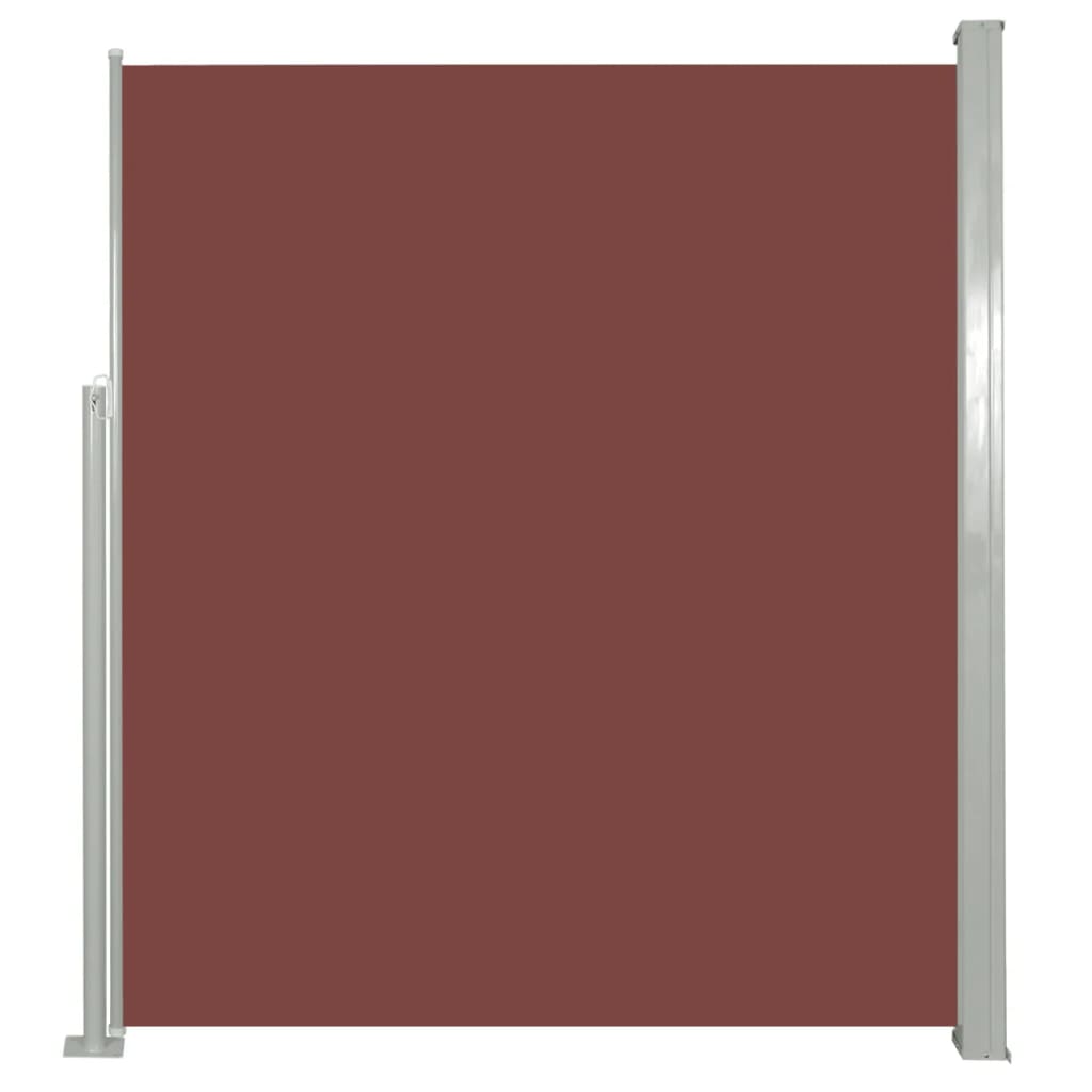 Tenda da Sole Laterale Retrattile 160 x 300 cm Marrone