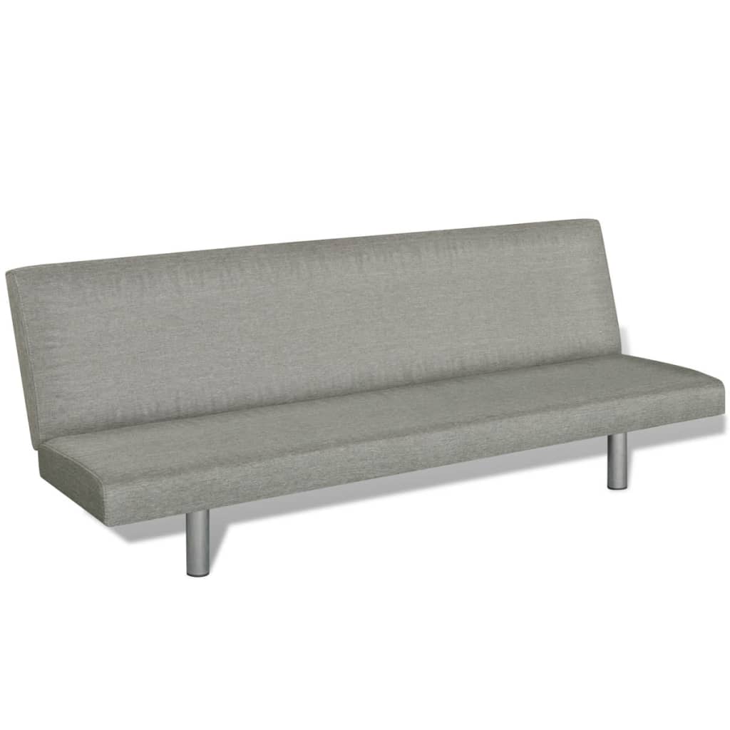 Divano Letto Grigio in Poliestere