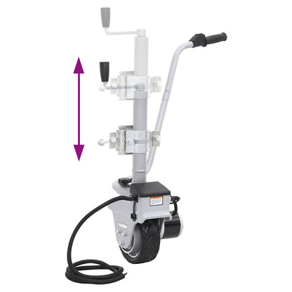 Puleggia Tenditrice Motorizzata in Alluminio Rimorchio 12V 350W