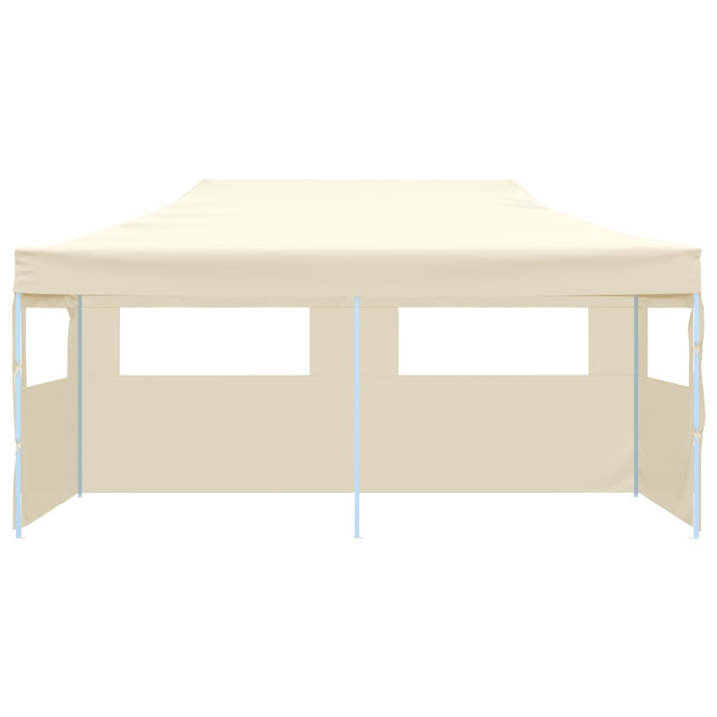 Tenda per Feste Pop-Up Pieghevole Crema 3 x 6 m