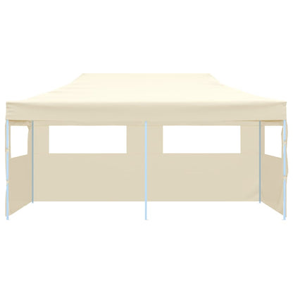 Tenda per Feste Pop-Up Pieghevole Crema 3 x 6 m