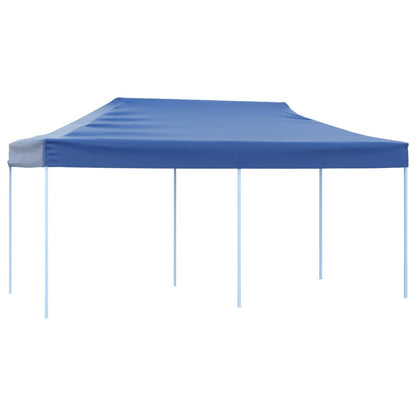 Tenda per Feste Pop-up Pieghevole Blu 3 x 6 m