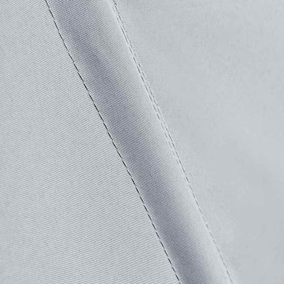 Tenda Laterale per Balcone Pieghevole Grigia 140x140 cm