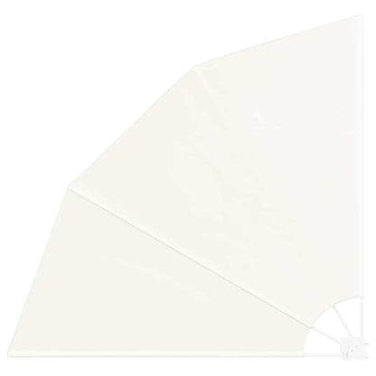 Tenda Laterale per Balcone Pieghevole Crema 210x210 cm