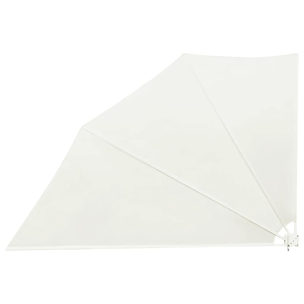 Tenda Laterale per Balcone Pieghevole Crema 160x240 cm