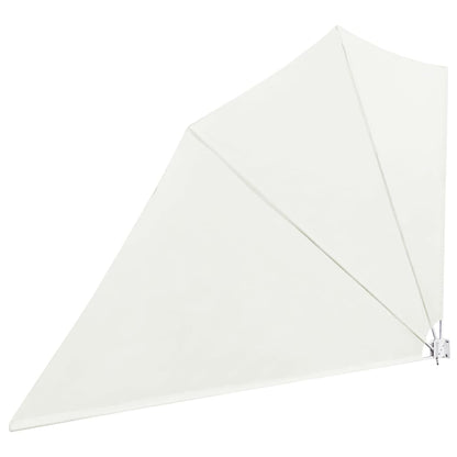 Tenda Laterale per Balcone Pieghevole Crema 160x240 cm