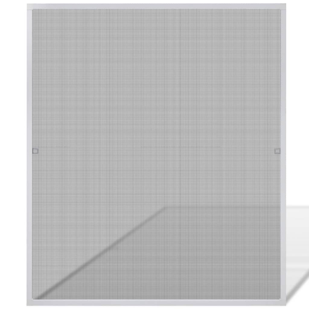 Zanzariera bianca per finestre 120 x 140 cm