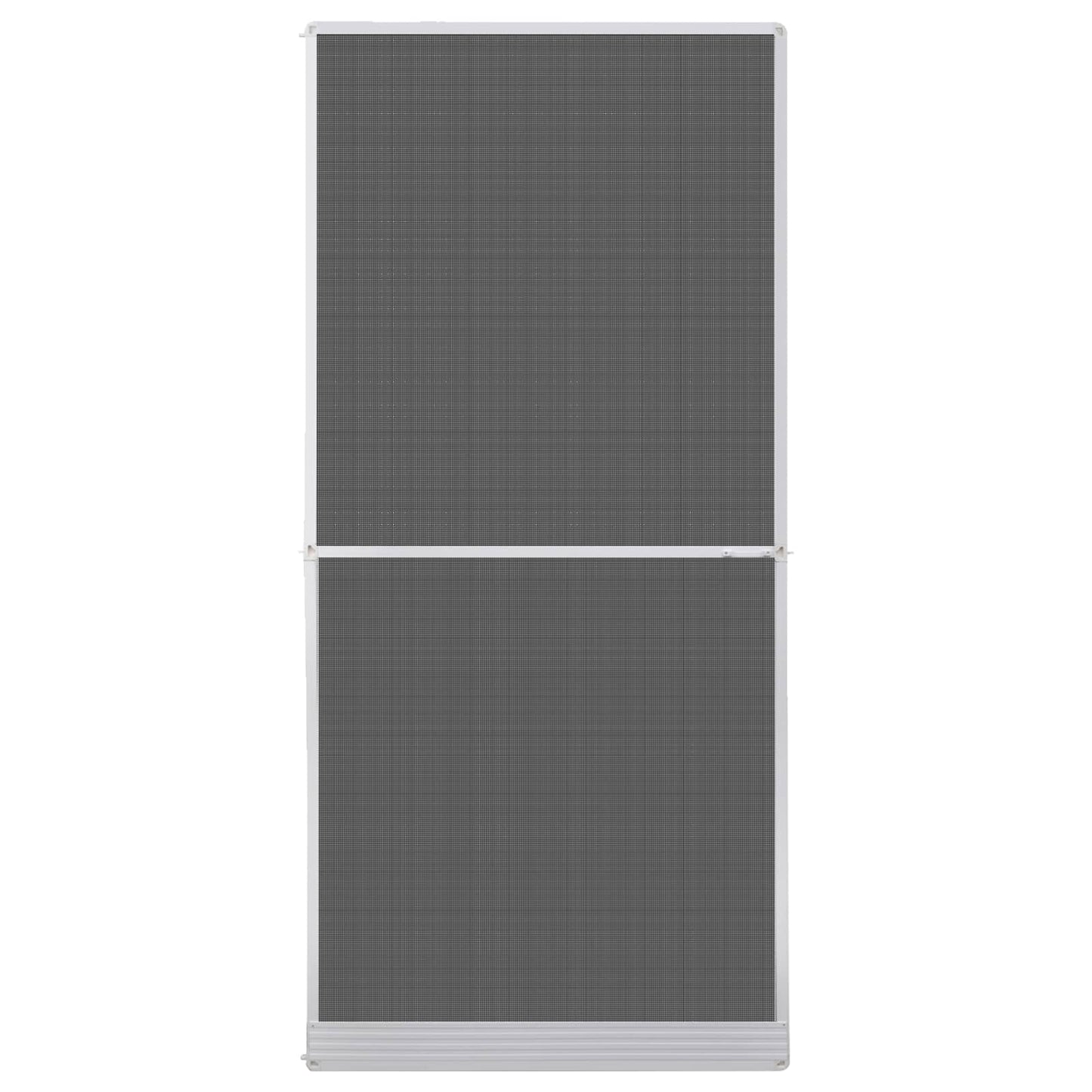 Schermo Insetti a Battente Bianco e Nero 100 x 215 cm