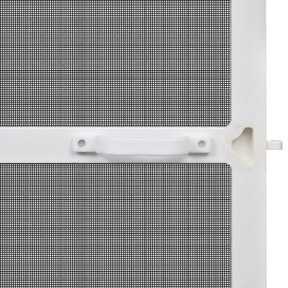 Zanzariera con Cardini per Porte Bianca 120 x 240 cm
