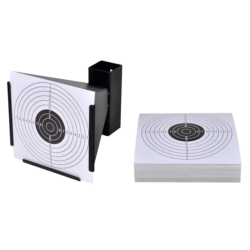 Supporto Tiro al Bersaglio a Imbuto 14 cm 100 Bersagli in Carta