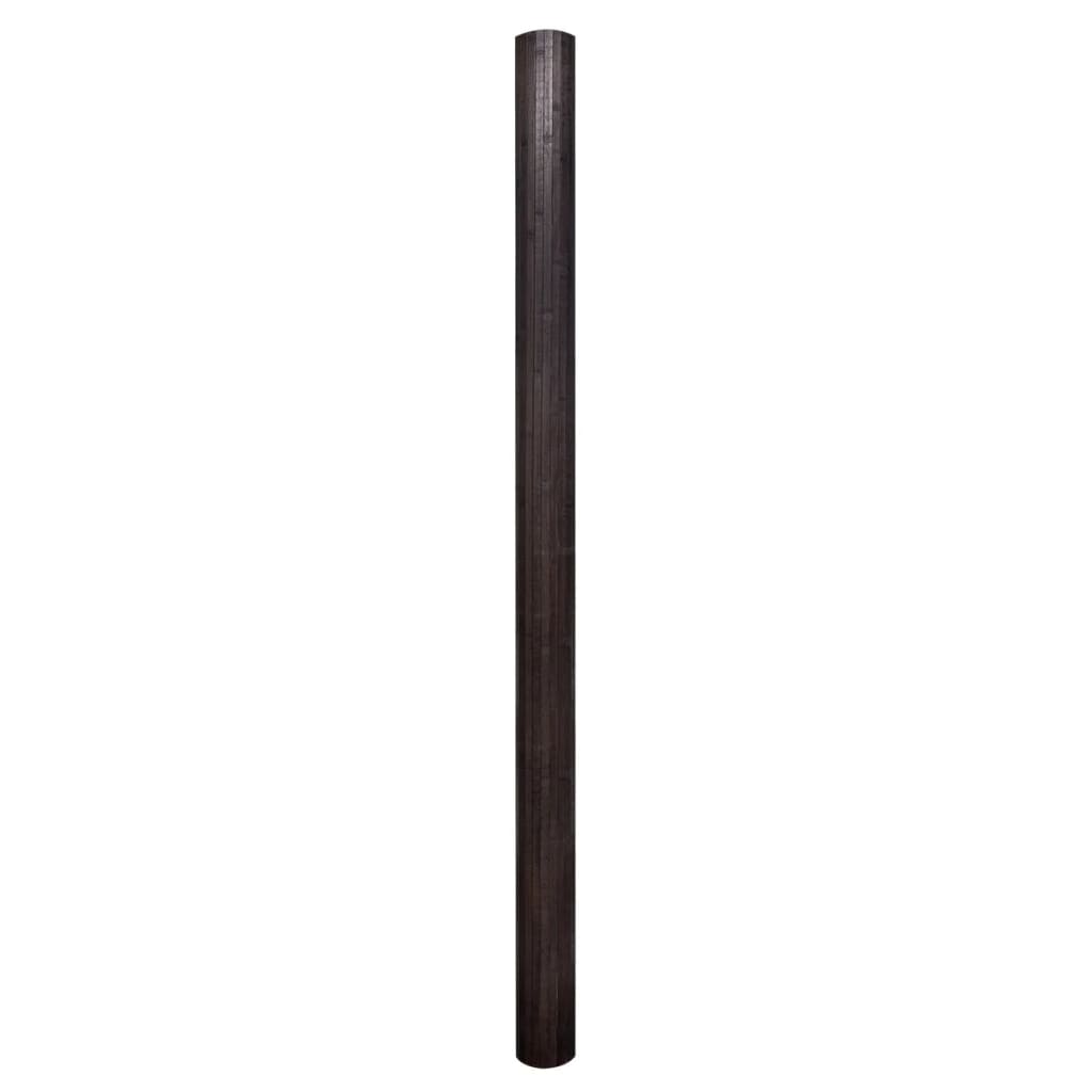 Pannello Divisore per la Stanza BambÃ¹ Marrone Scuro 250x165 cm