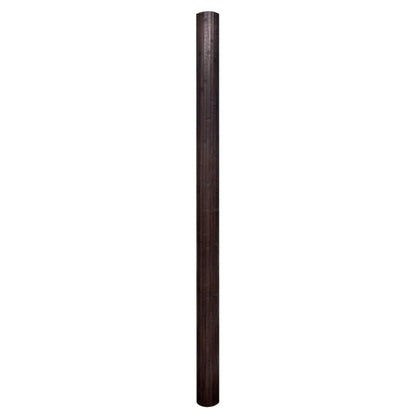 Pannello Divisore per la Stanza BambÃ¹ Marrone Scuro 250x165 cm