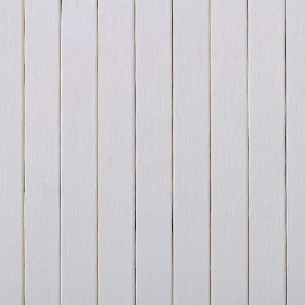 Pannello Divisore per la Stanza in BambÃƒÂ¹ Bianco 250x165 cm