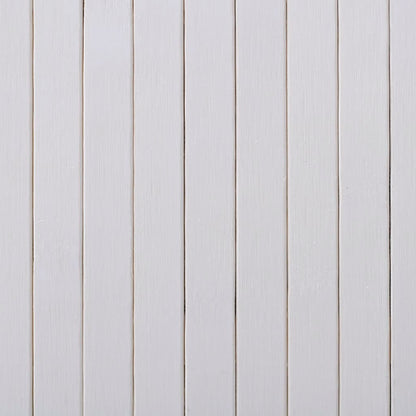 Pannello Divisore per la Stanza in BambÃƒÂ¹ Bianco 250x165 cm