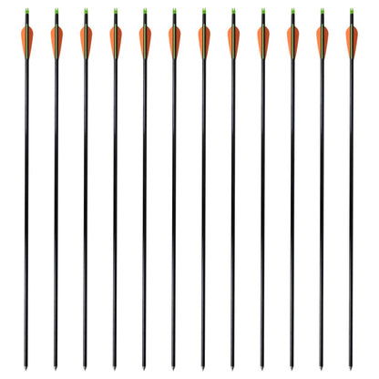 Frecce per Arco Composito Standard 12 pz 30" 0,8 cm Fibra Vetro