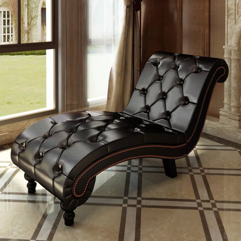 Sdraio Marrone in Similpelle