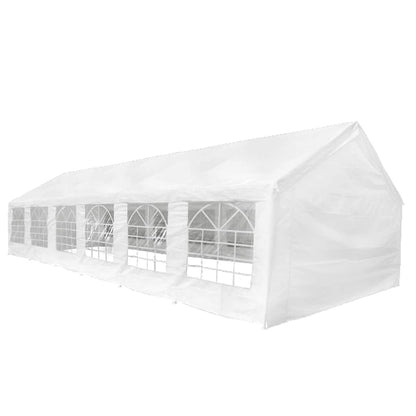 Tenda per Festa da Giardino Bianca 12 x 6 m