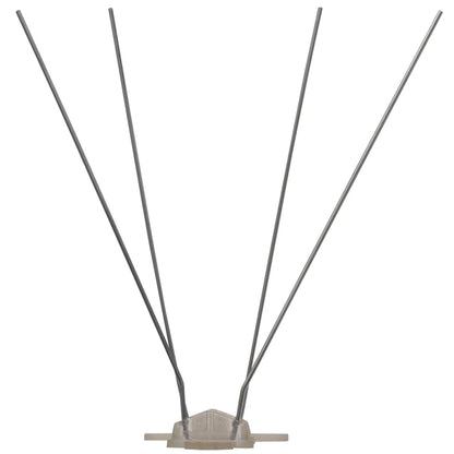 Set Dissuasori per Uccelli e Piccioni 6 pz 4 File 3 m
