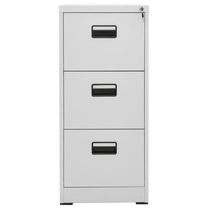 Schedario Grigio Chiaro 46x62x102,5 cm in Acciaio