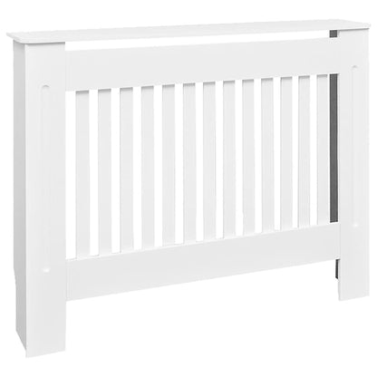Armadietto Copritermosifone in MDF Bianco 112 cm