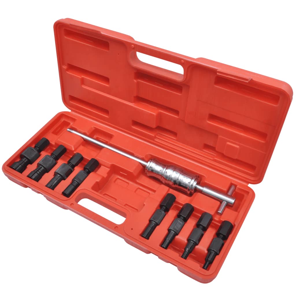 Set Strumenti Estrattori Cuscinetti Foro Cieco 9 pz