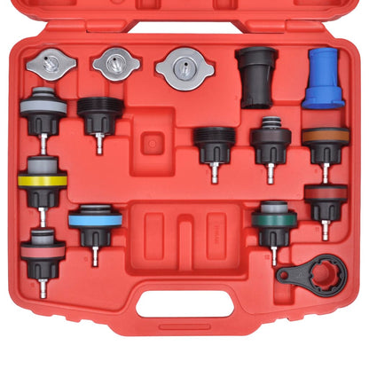 Kit Tester di Pressione per Radiatore 18 pz