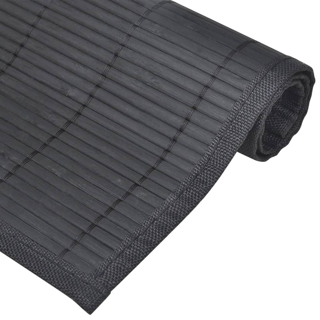 Tovagliette in BambÃ¹ 6 pz 30 x 45 cm Nere