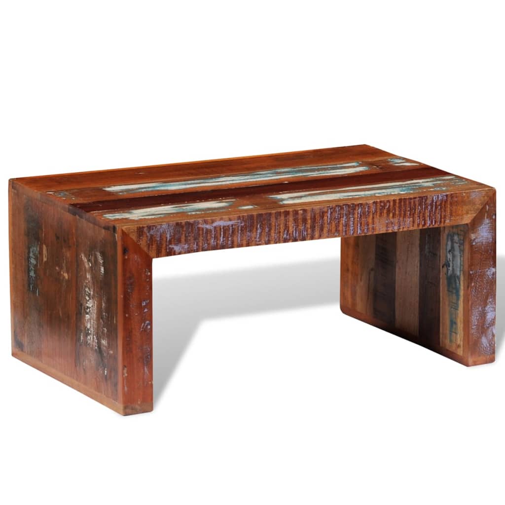 Tavolino da Salotto in Legno di Recupero