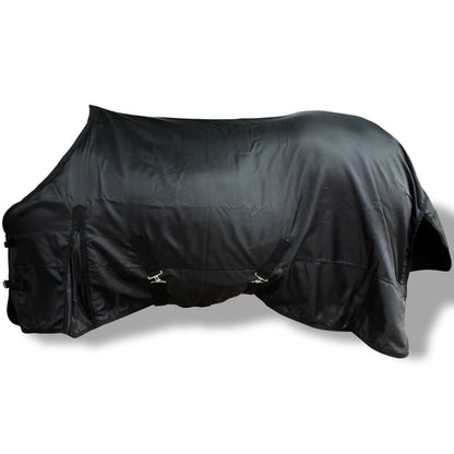 Coperta in Pile a Doppio Strato 135 cm Nero