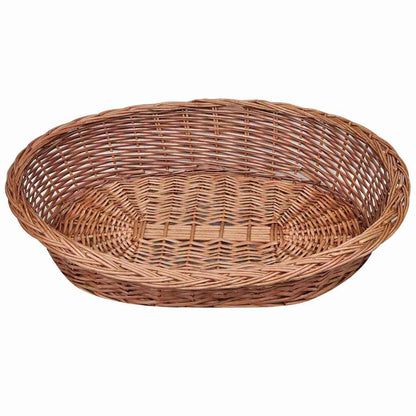 Cesto per Cani/Lettino in Vimini Naturale 90 cm
