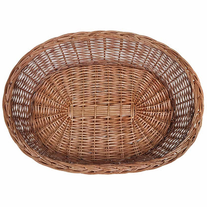 Cesto per Cani/Lettino in Vimini Naturale 90 cm