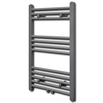 Radiatore Centrale Portasciugamano Dritto Grigio 500 x 764 mm
