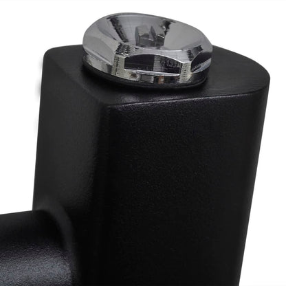Radiatore Centrale Portasciugamano Dritto Nero 500 x 764 mm
